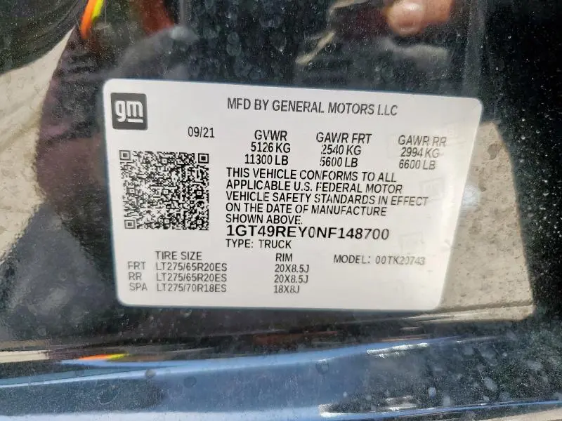 2022 GMC SIERRA K2500 DENALI  