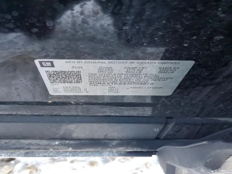 2018 CHEVROLET EQUINOX LT  