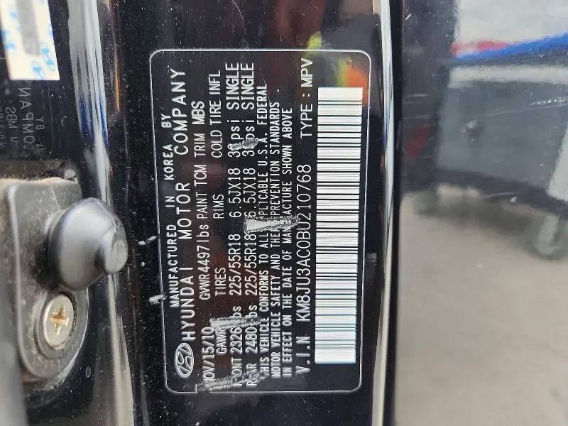 2011 HYUNDAI TUCSON LIMITED  