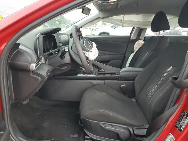 2022 HYUNDAI ELANTRA BLUE  