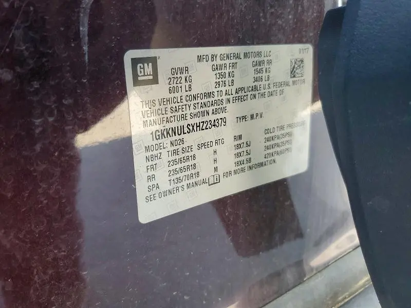 2017 GMC ACADIA SLT-1  