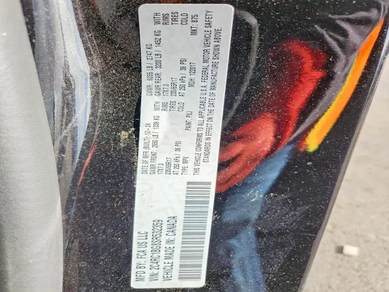 2025 CHRYSLER PACIFICA SELECT  