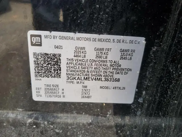 2021 GMC TERRAIN SLE  