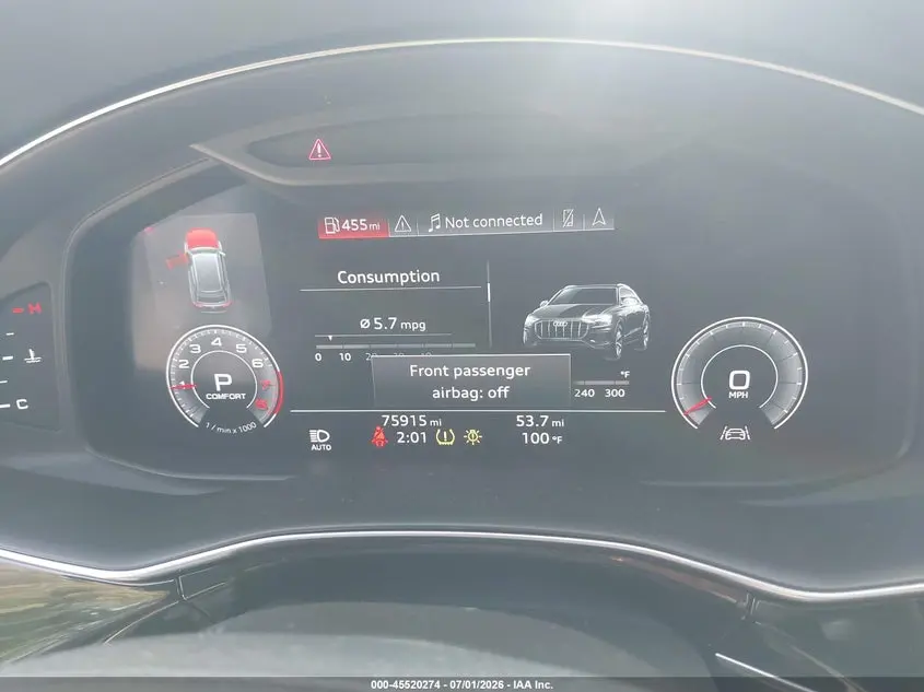 2020 AUDI Q8 PRESTIGE 55 TFSI QUATTRO TIPTRONIC