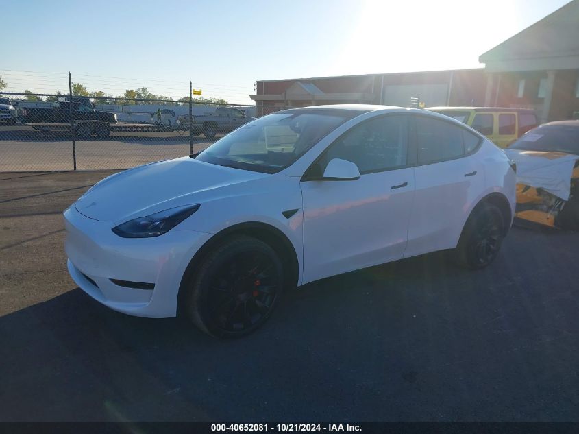 2024 TESLA MODEL Y LONG RANGE/RWD