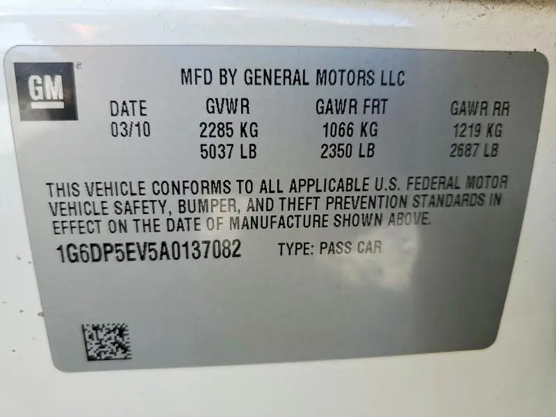 2010 CADILLAC CTS PREMIUM COLLECTION  
