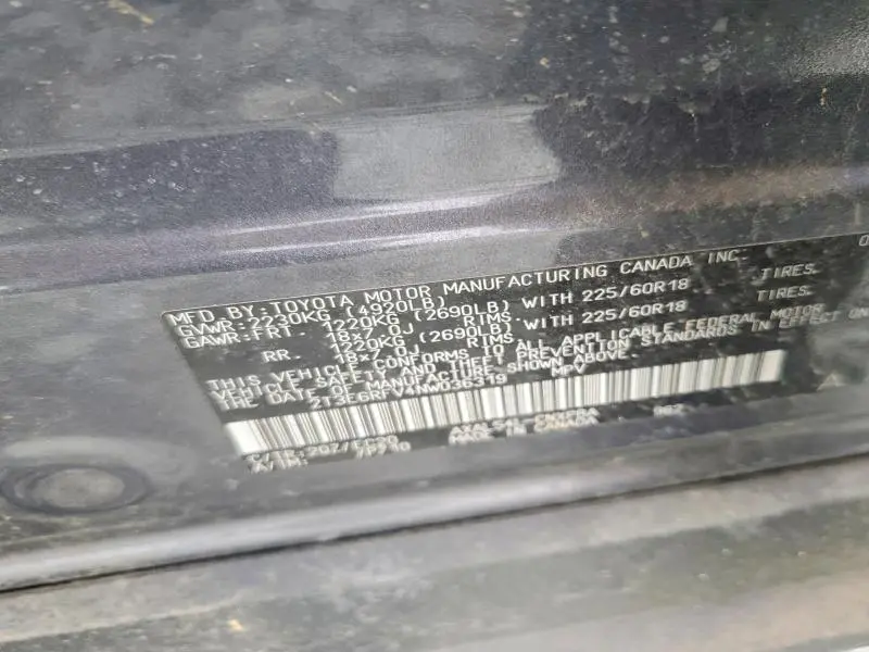 2022 TOYOTA RAV4 XSE  