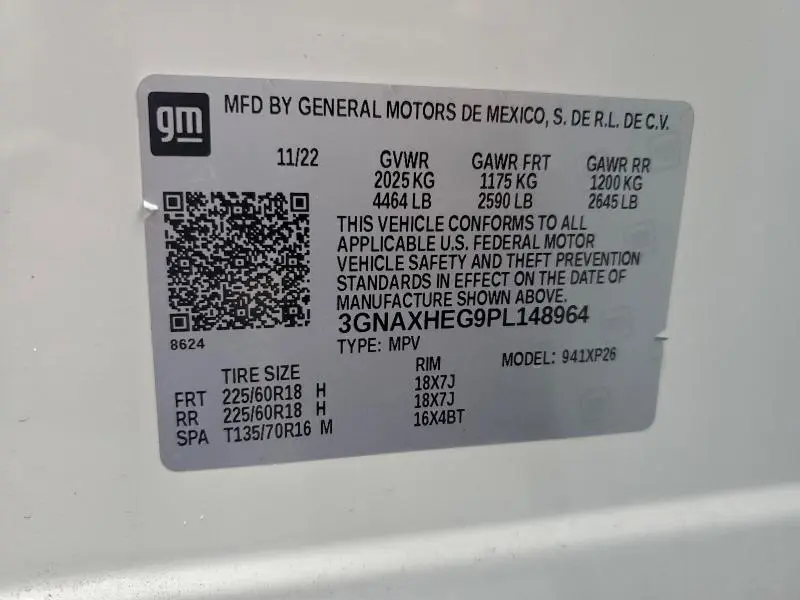 2023 CHEVROLET EQUINOX LS  