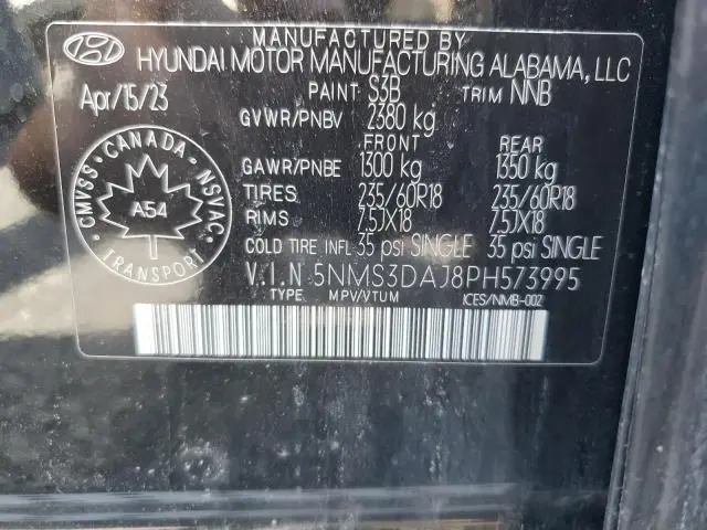 2023 HYUNDAI SANTA FE SEL PREMIUM  