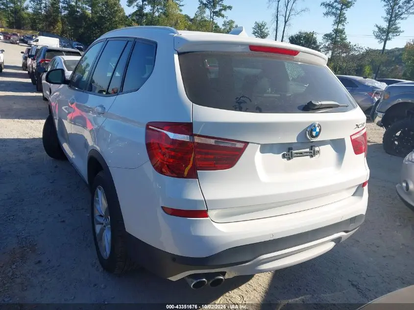 2015 BMW X3 XDRIVE28I
