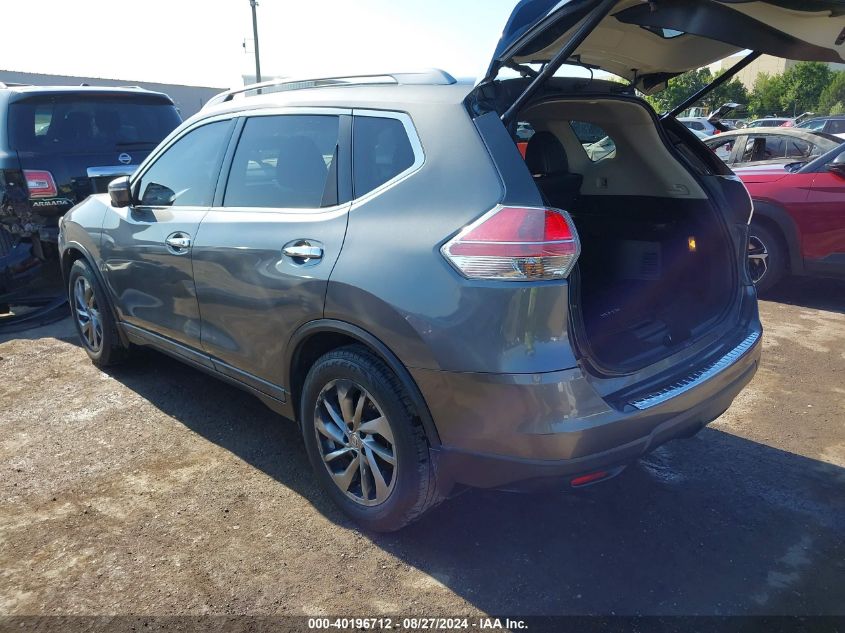 2015 NISSAN ROGUE SL