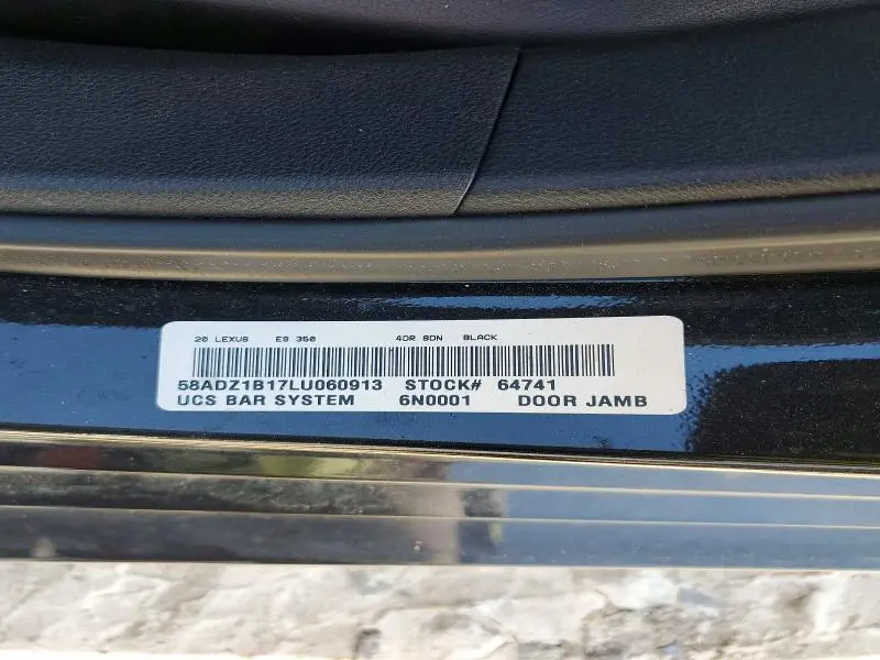 2020 LEXUS ES 350 BASE  