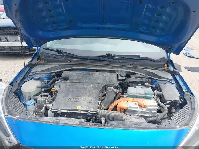 2018 HYUNDAI IONIQ HYBRID BLUE
