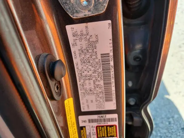 2013 TOYOTA TACOMA DOUBLE CAB