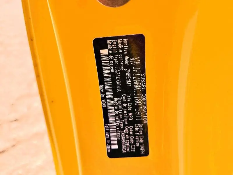 2026 TOYOTA GR 86 YUZU EDITION  