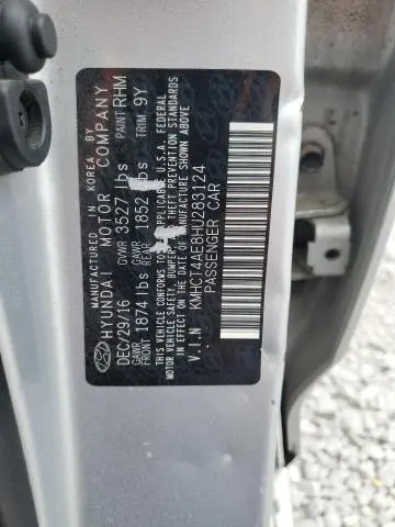 2017 HYUNDAI ACCENT SE  