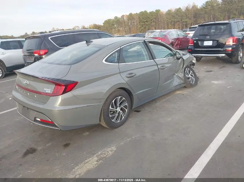 2023 HYUNDAI SONATA HYBRID BLUE