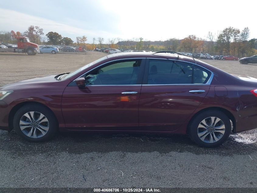 2015 HONDA ACCORD LX