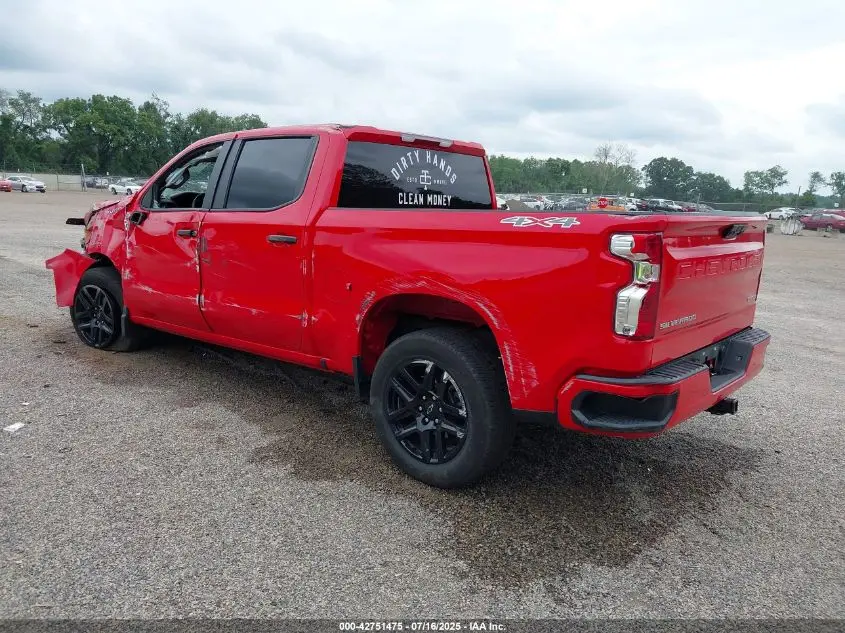 2024 CHEVROLET SILVERADO 1500 4WD  SHORT BED CUSTOM