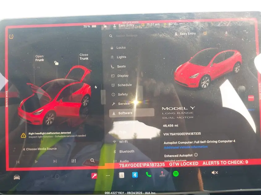 2023 TESLA MODEL Y AWD/LONG RANGE DUAL MOTOR ALL-WHEEL DRIVE