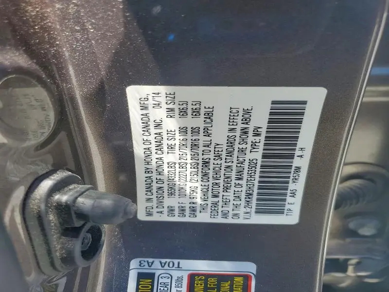 2014 HONDA CR-V LX  