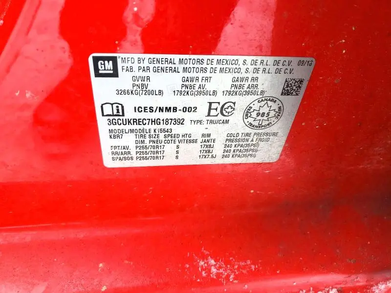 2017 CHEVROLET SILVERADO K1500 LT  