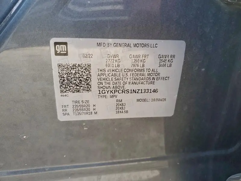 2022 CADILLAC XT6 PREMIUM LUXURY  