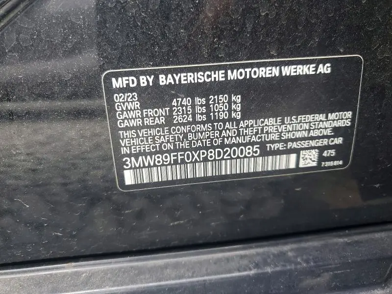 2023 BMW 330XI   