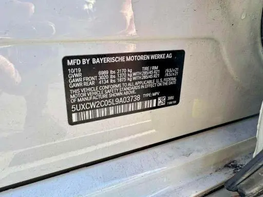 2020 BMW X7 XDRIVE40I  