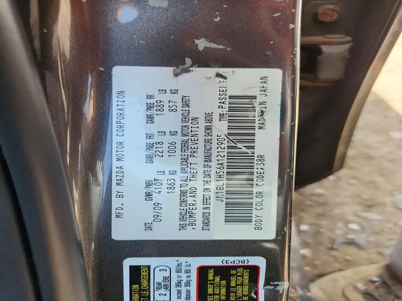 2010 MAZDA 3 S  