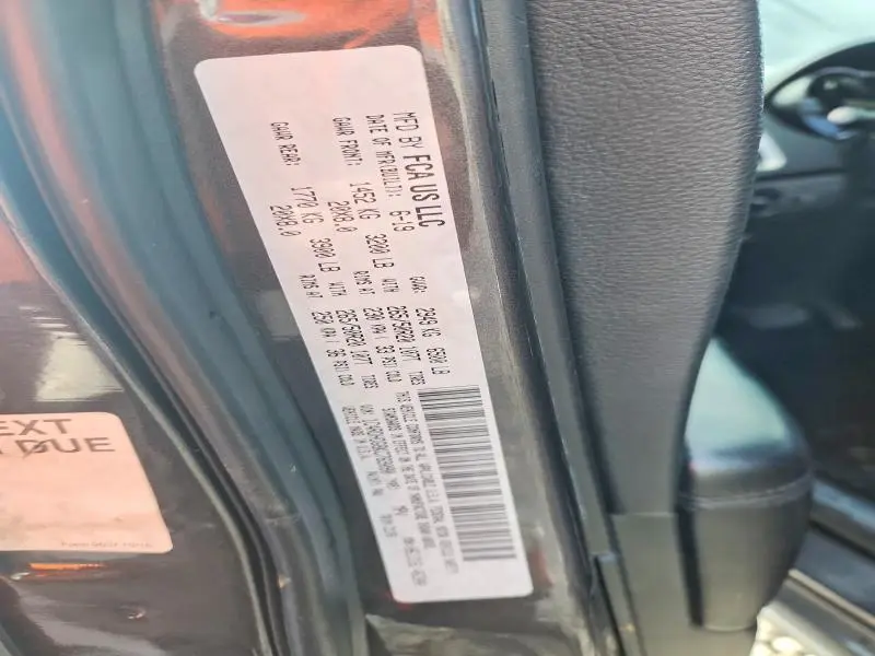 2019 DODGE DURANGO GT  