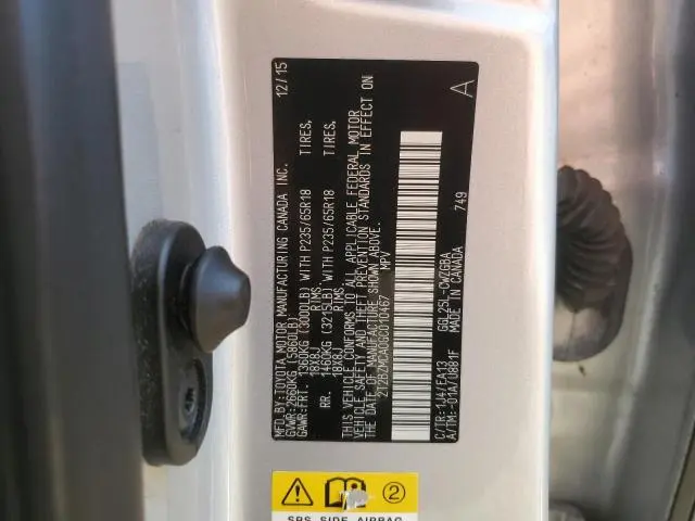 2016 LEXUS RX 350 BASE  