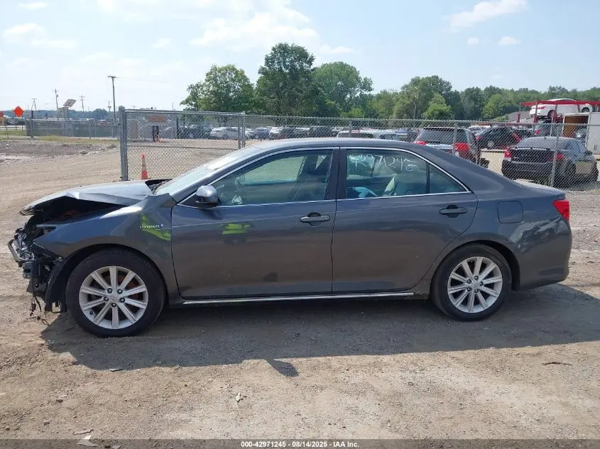2012 TOYOTA CAMRY HYBRID XLE