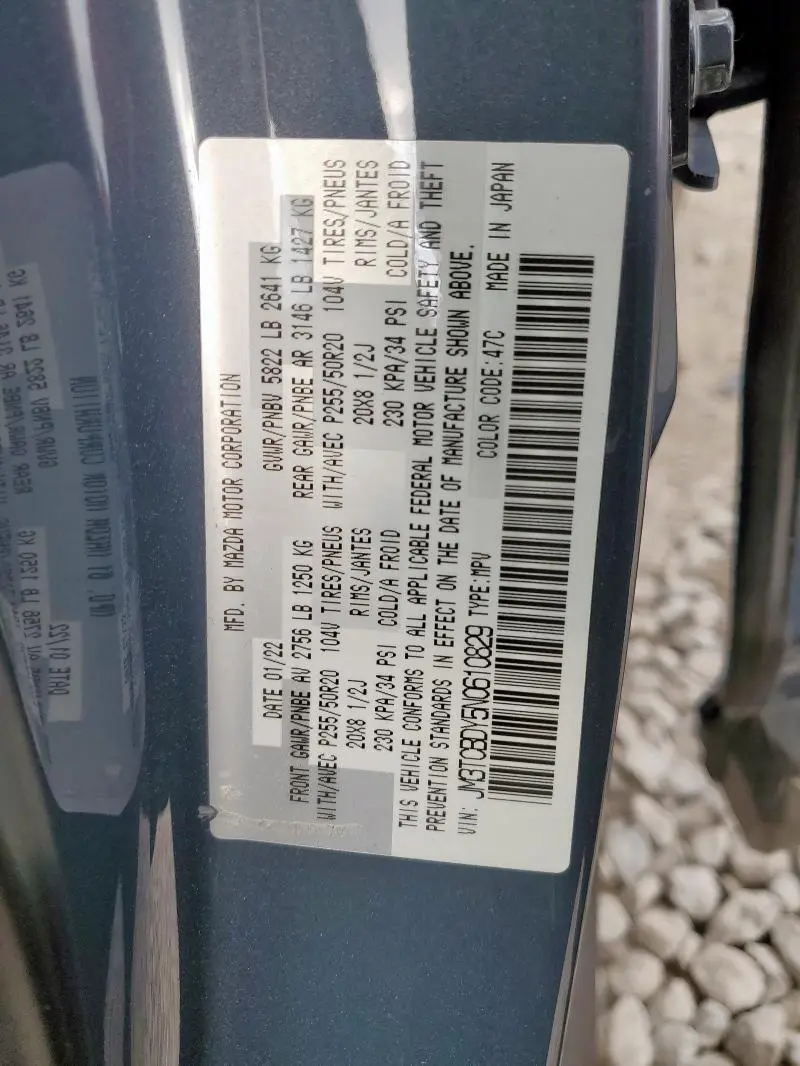 2022 MAZDA CX-9 GRAND TOURING  