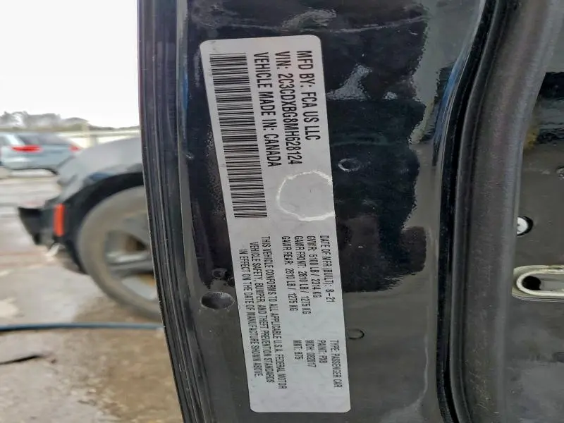 2021 DODGE CHARGER SXT  