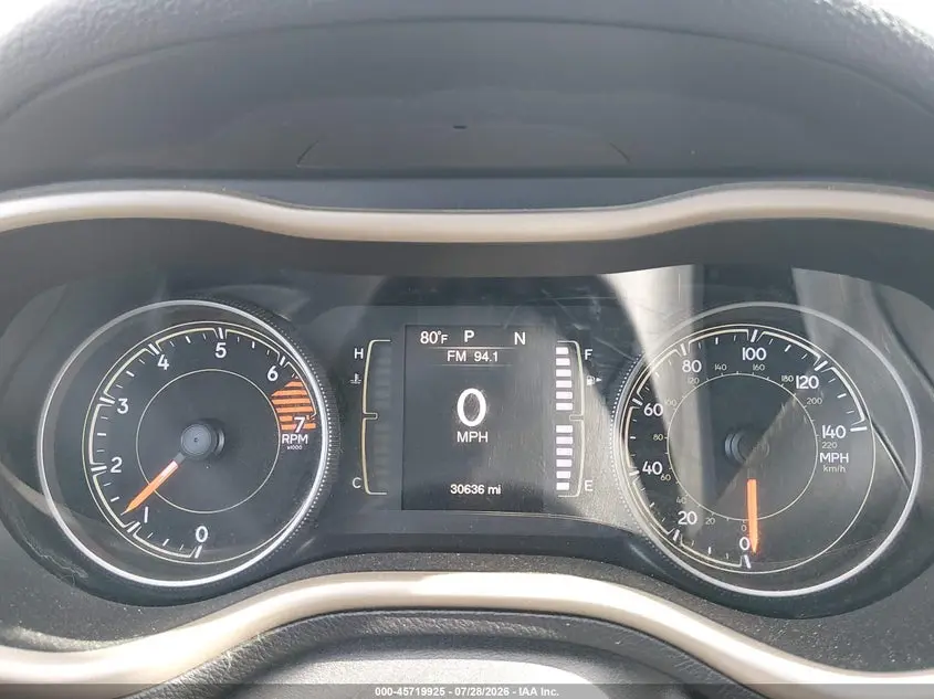 2017 JEEP CHEROKEE SPORT