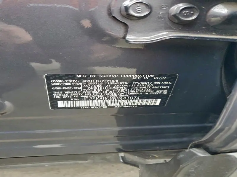 2022 SUBARU FORESTER PREMIUM  