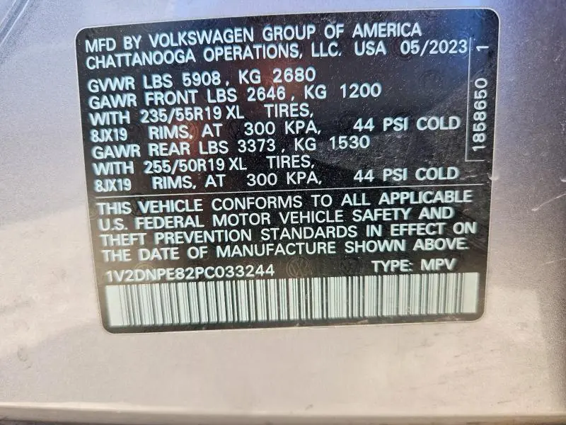 2023 VOLKSWAGEN ID.4 PRO  