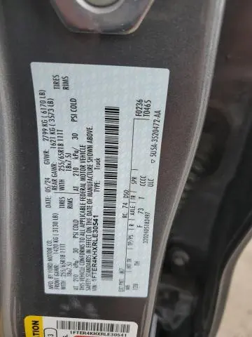 2024 FORD RANGER LARIAT  