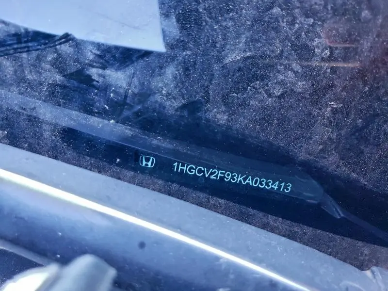 2019 HONDA ACCORD TOURING  