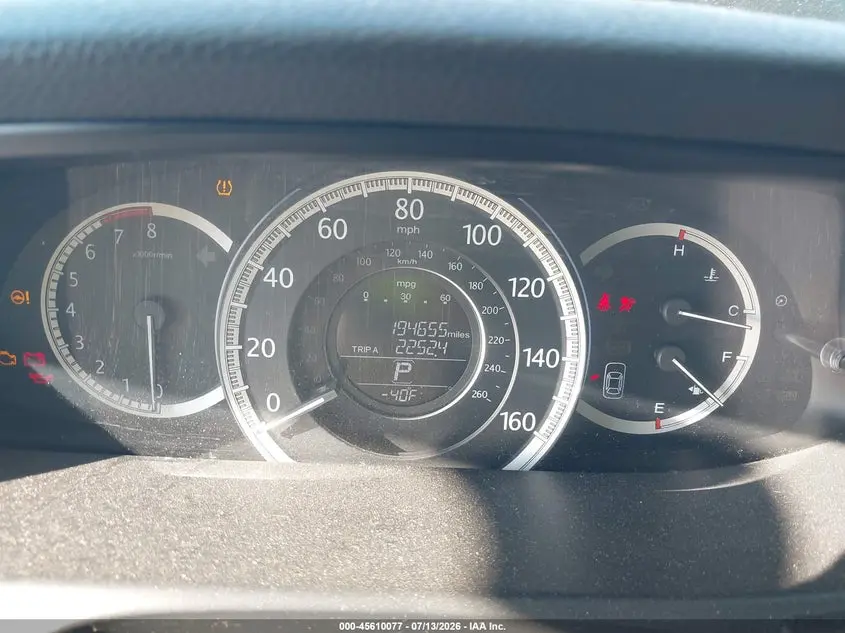 2013 HONDA ACCORD LX