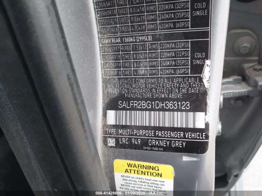 2013 LAND ROVER LR2  