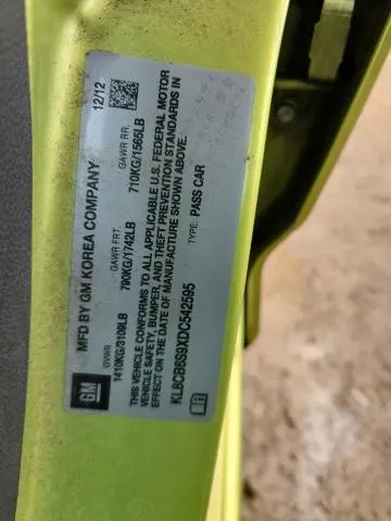 2013 CHEVROLET SPARK LS  