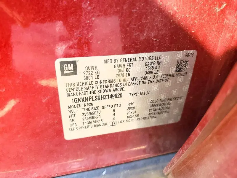 2017 GMC ACADIA DENALI  