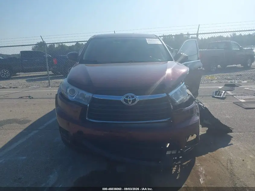 2015 TOYOTA HIGHLANDER LE V6