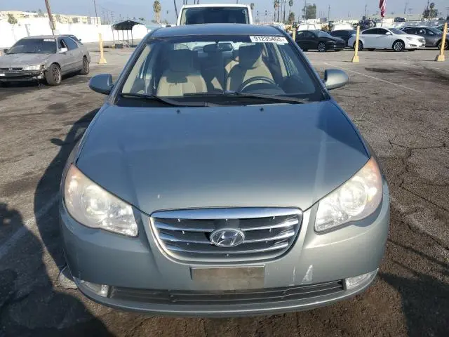 2010 HYUNDAI ELANTRA BLUE  