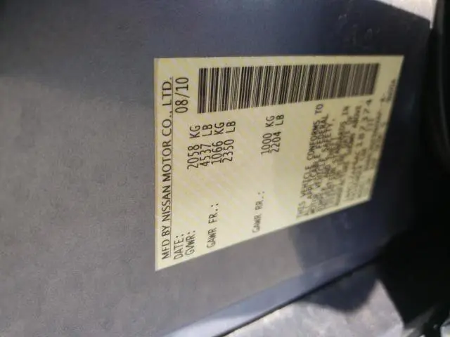 2010 NISSAN ALTIMA HYBRID  