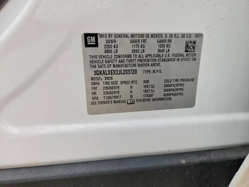 2018 GMC TERRAIN DENALI  