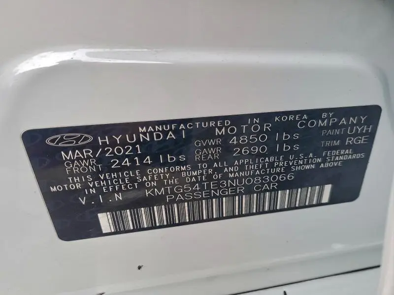 2022 GENESIS G70 BASE  