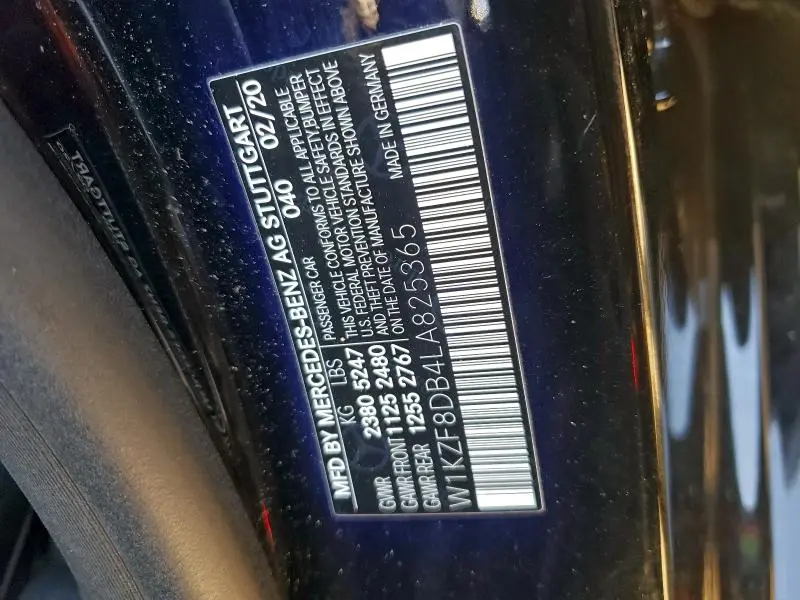 2020 MERCEDES-BENZ E 350  